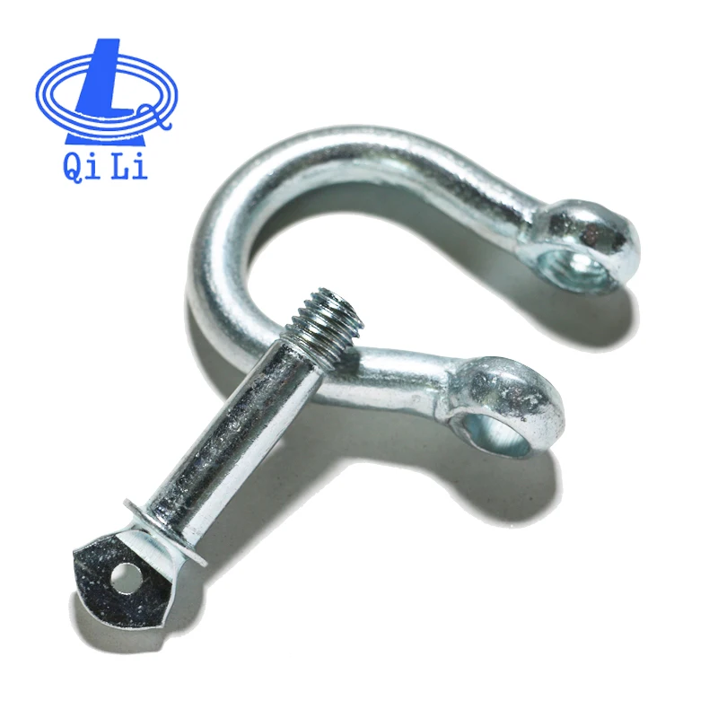 Stainless Steel Polished Adjustable Shackle with Pin