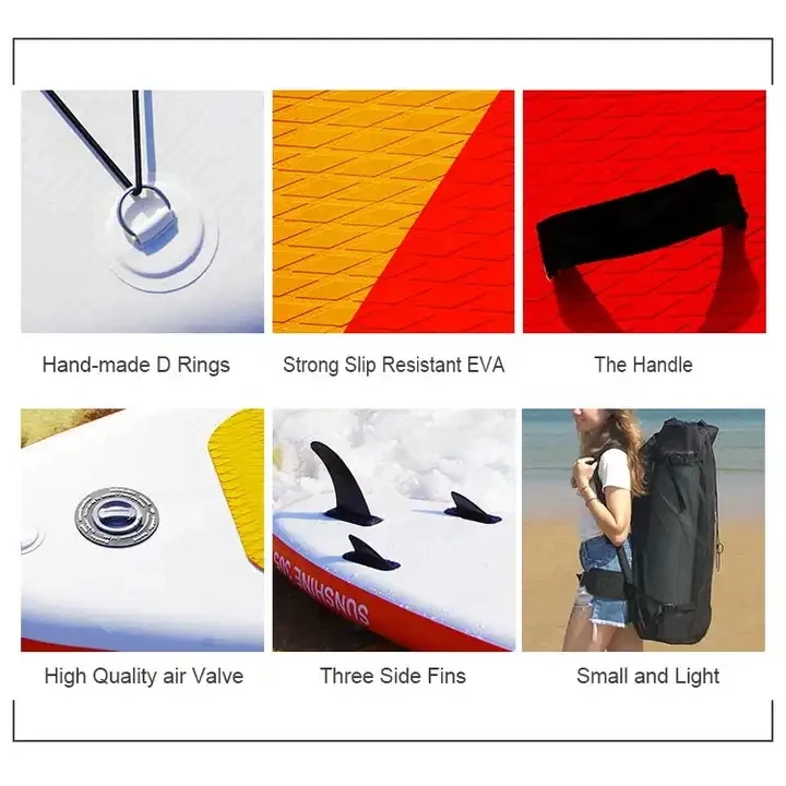 OEM ODM Dropshipping Stand up Paddle Board Inflatable sup Wakeboard Surfboard Waterplay Surfing