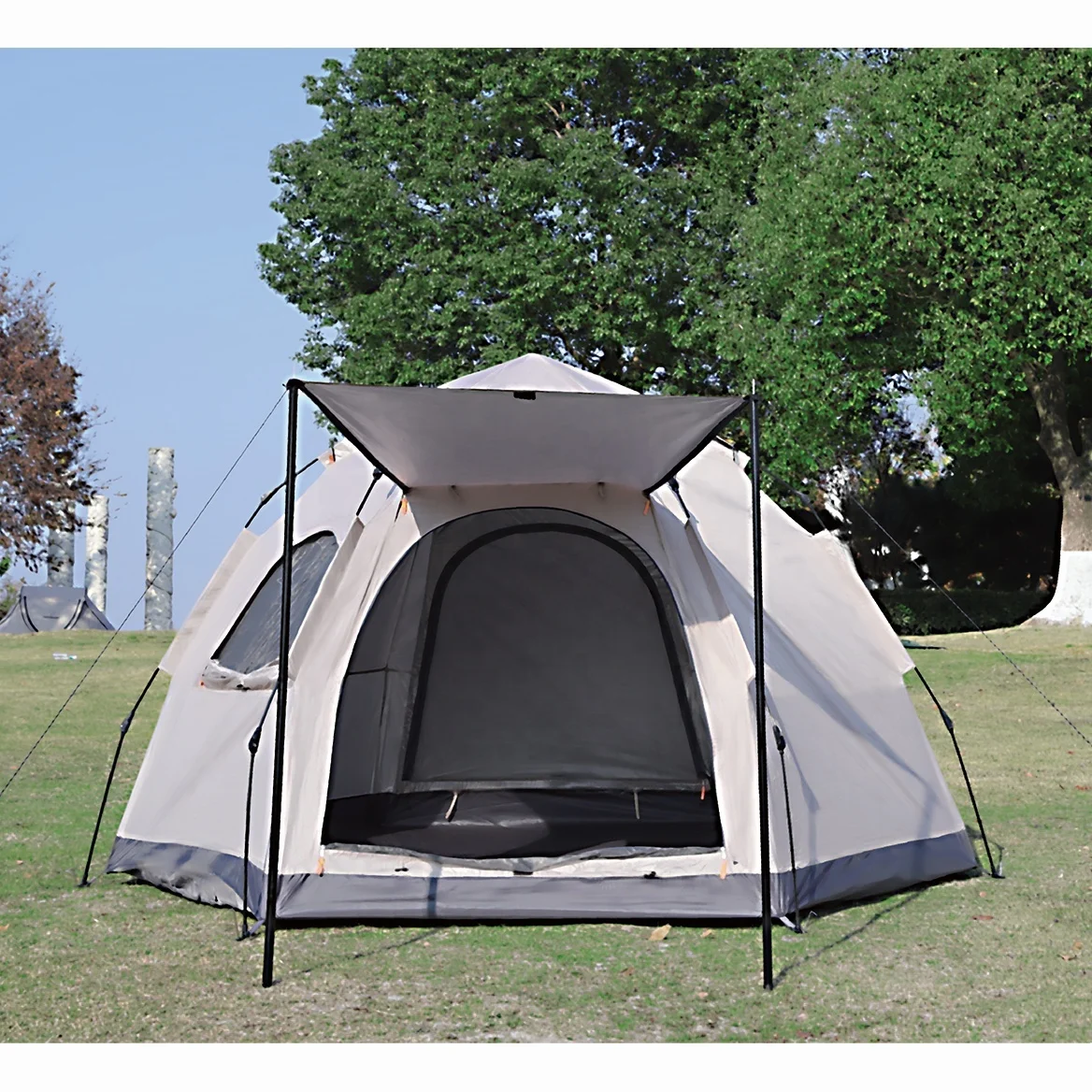 Outdoor Pop-up Camping Stretch Tent Custom Automatic Folding Children Waterproof Setup for Picnic Barbecue Family