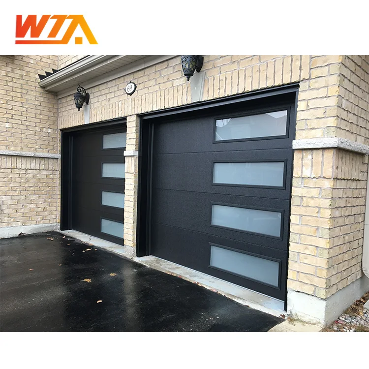 Customized Insulated Steel Garage Door with Modern type Remote Control for Home Villa