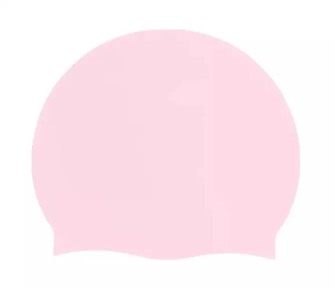 Colored Silkscreen Printed Silicone Swim Cap Silicone Patterned Swim Cap Custom Logo