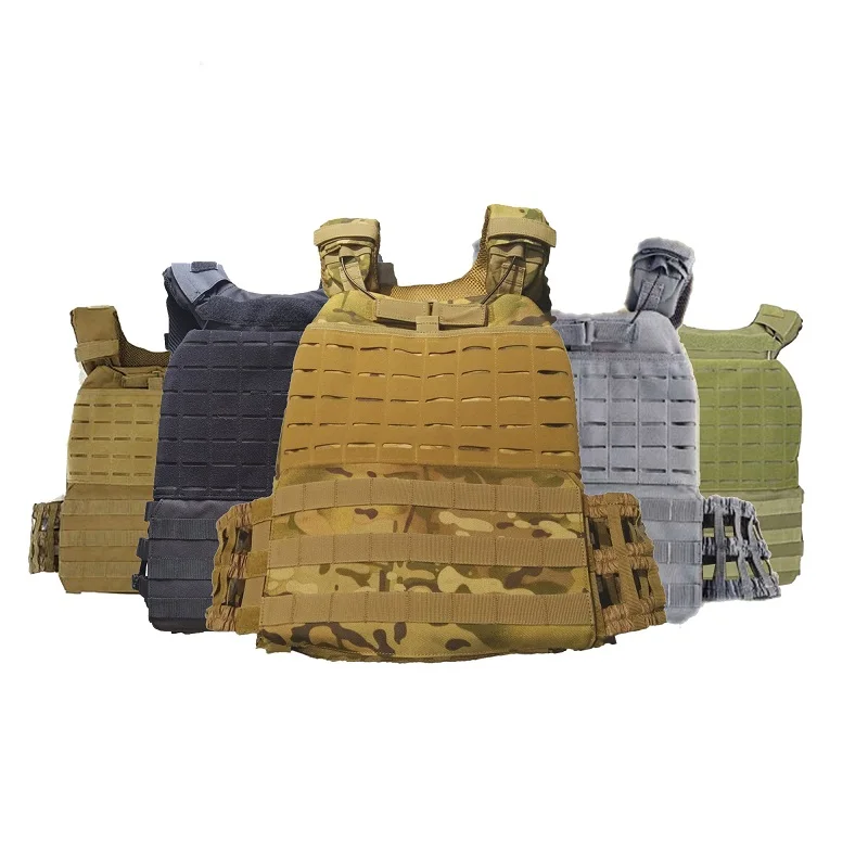 Adjustable  Fitness Body Building Plate Carrier Tactical Vest Training Weight Vests