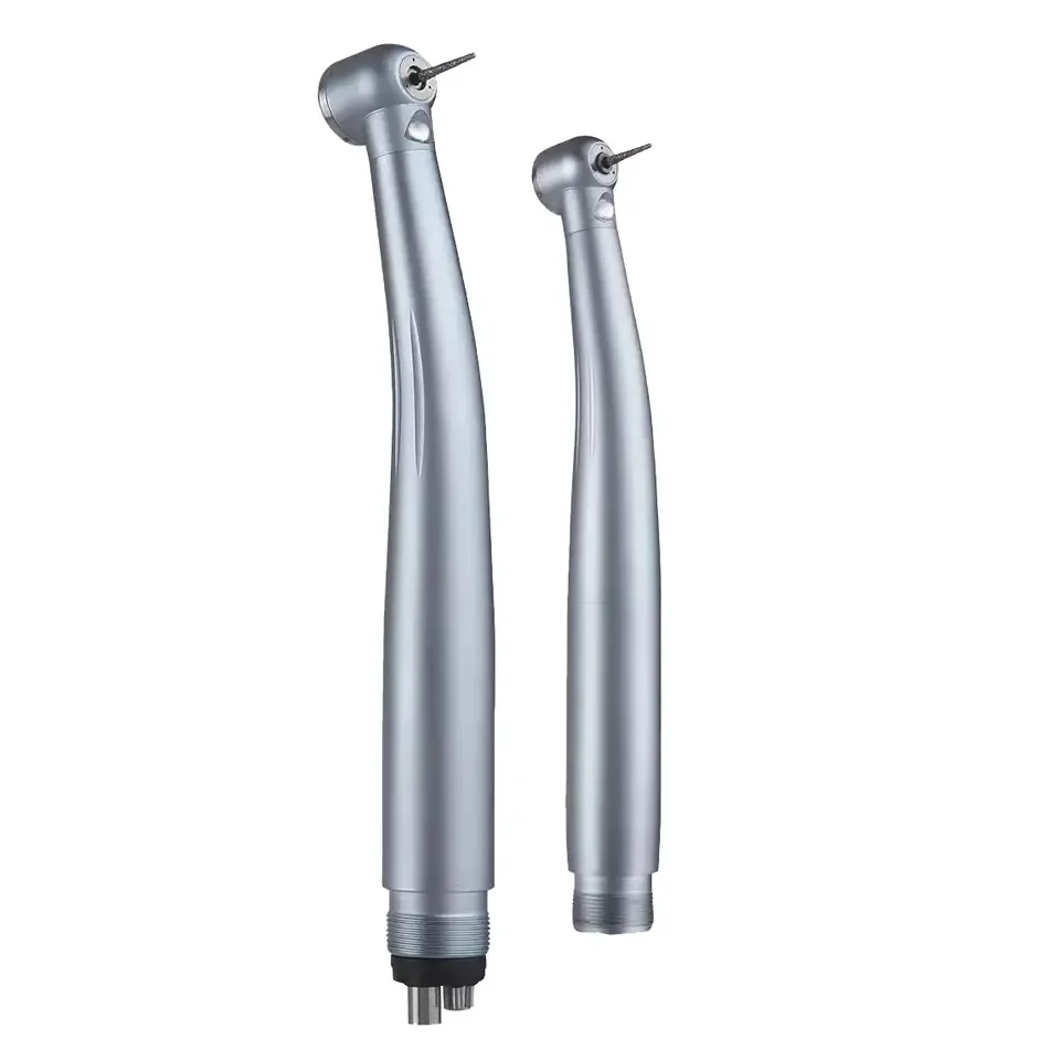 Custom Dental Product LED Handpiece Toruqe 3 Way Spray Push Button Ceramic Turbine High Speed E-generator Dentisty Drills