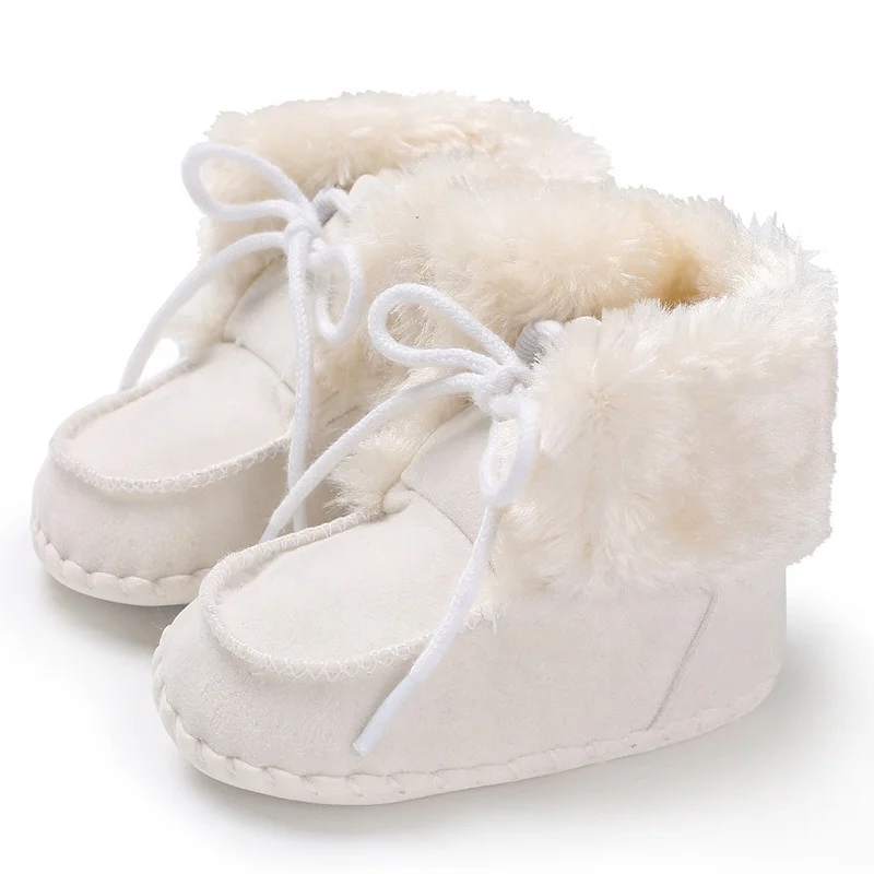 Лидер продаж, зимние плюшевые флисовые теплые детские сапоги EVERTOP из шерпы, теплая обувь для малышей