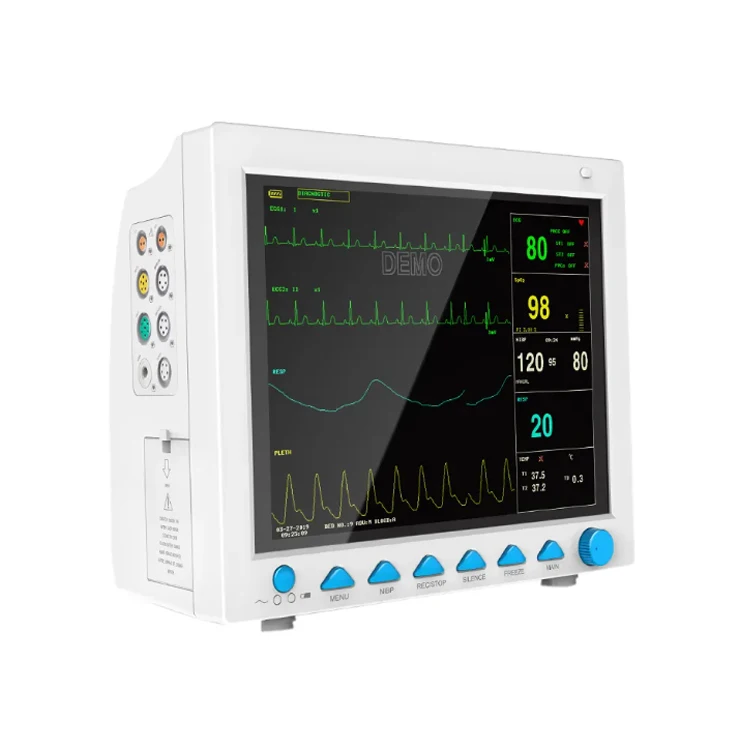 Китай CMS8000 конкурентоспособная цена ecg spo2 nibp монитор пациента 6 multipara