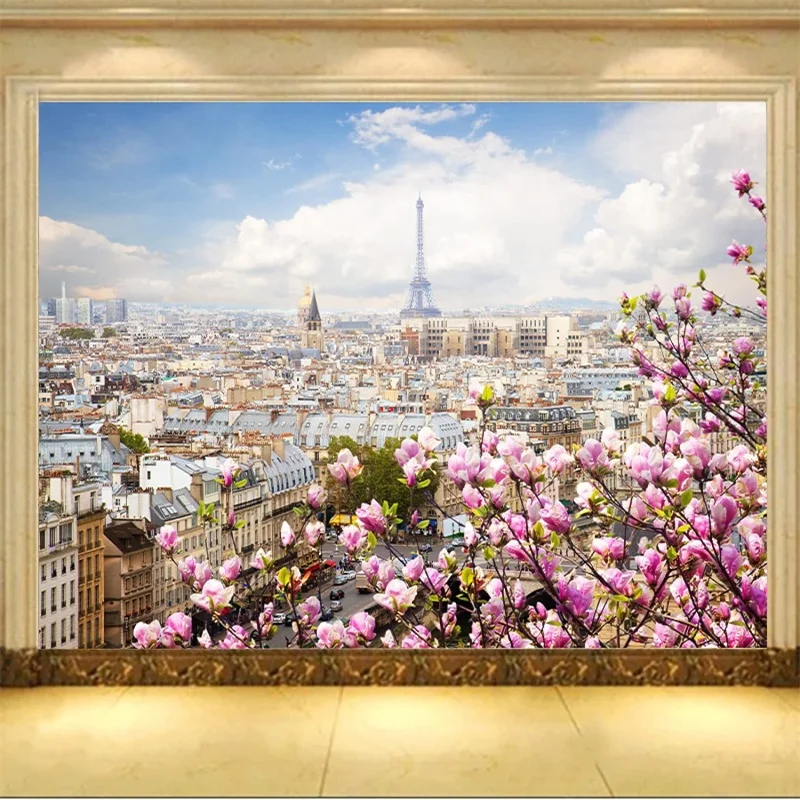 City Wallpapers Self-adhesive Living Room Wallpaper Night Club Wallpaper