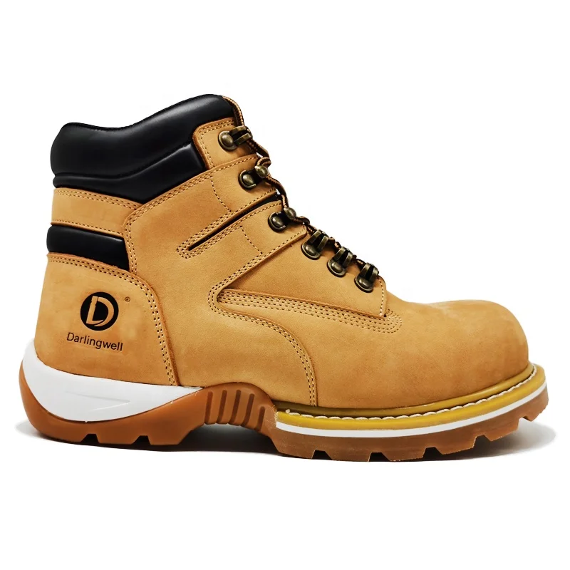 Darlingwell из натуральной кожи по индивидуальному заказу; goodyear welt Рабочая спецобувь Композитный носок легкая горно