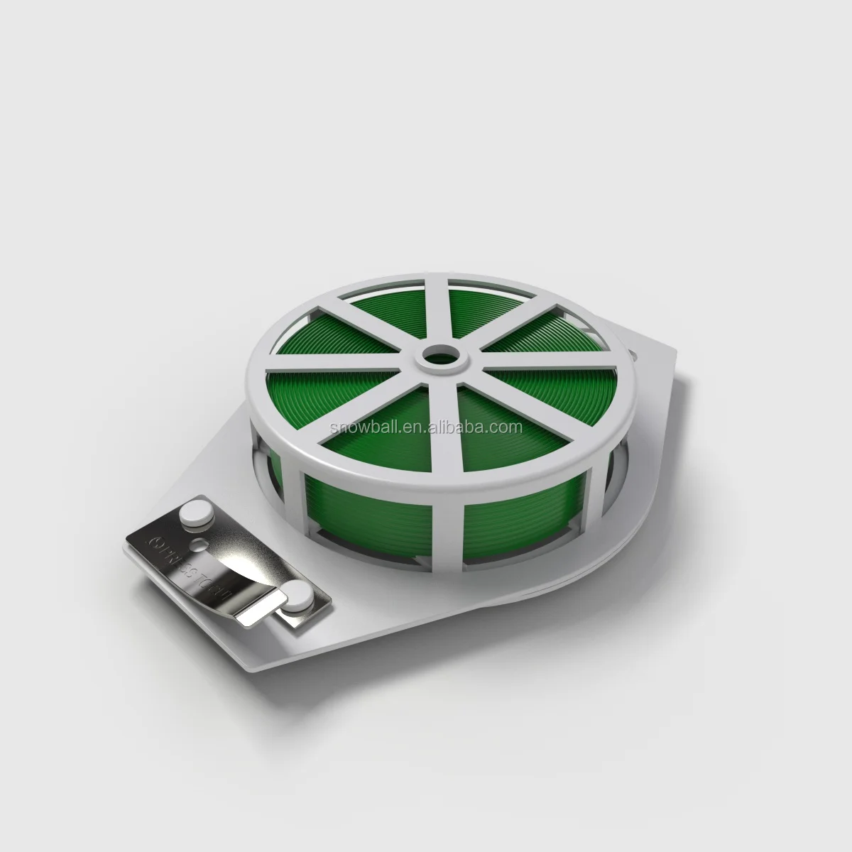 50 м пластиковая ПЭ/ПВХ крутящаяся шпуля с резаком садовый инструмент