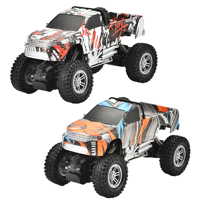 Hot Sale Remote Control Electric Kids Car Truck Toy Battery Operated 1:18 2.4G 4WD Climbing Racing Off Road Vehicles Toys