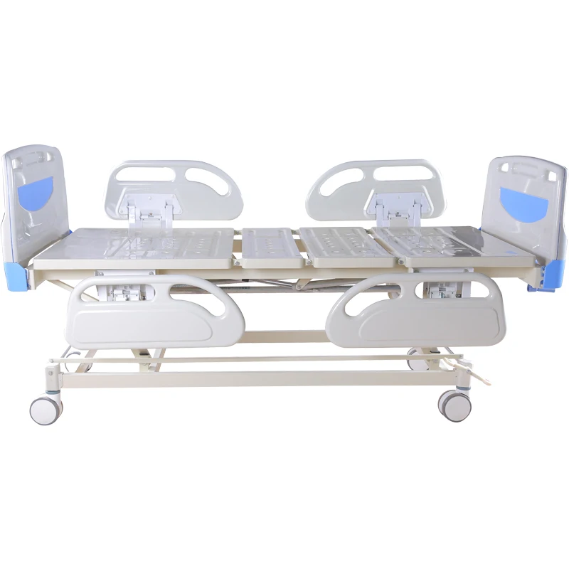 Best selling multi function medical home care 3 crank manual hospital bed