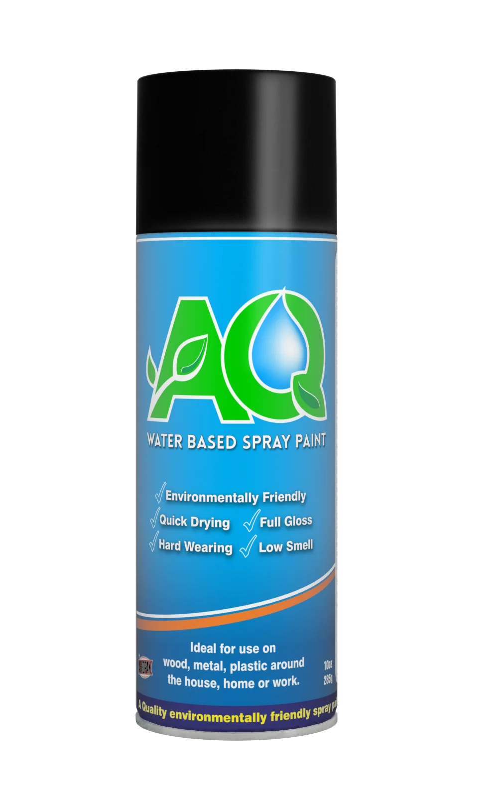 Water based spray paint