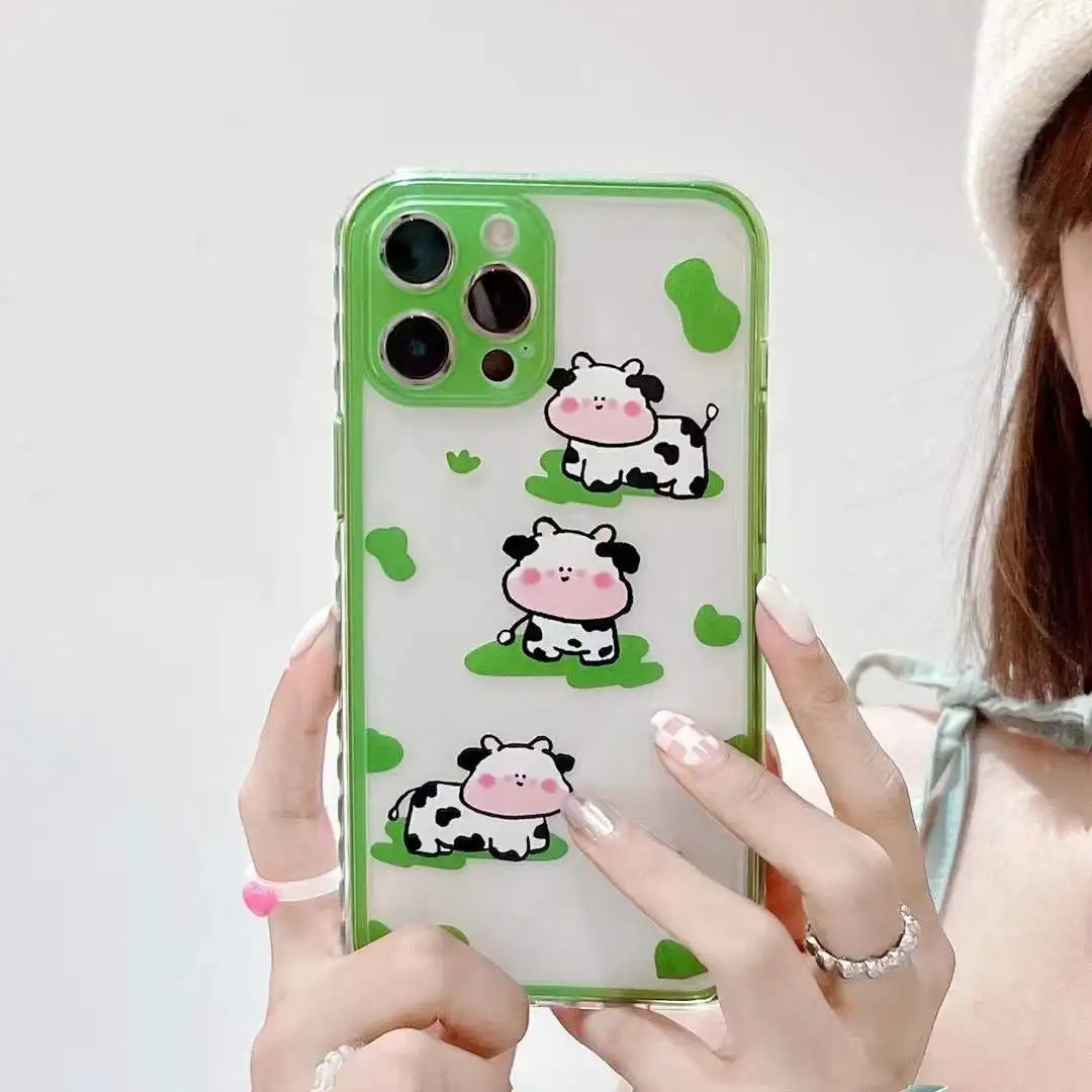 Маленький размер чехла для телефона с персонажами из мультфильмов для iphone 12 11 promax, чехол для мобильного телефона с кардиоидным дизайном