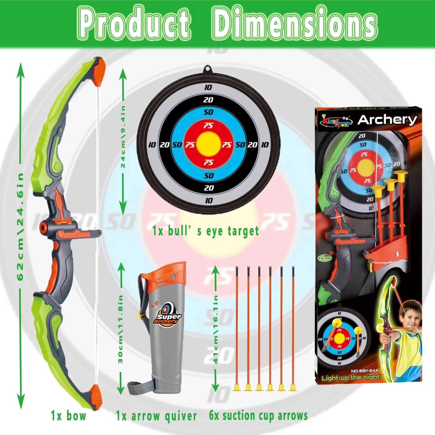 Hot Sale Bow Toy Archery Arrow And Set Shooting Game Sport Games Toy Kids Sport-Spiel Outdoor Sports Safety Toys