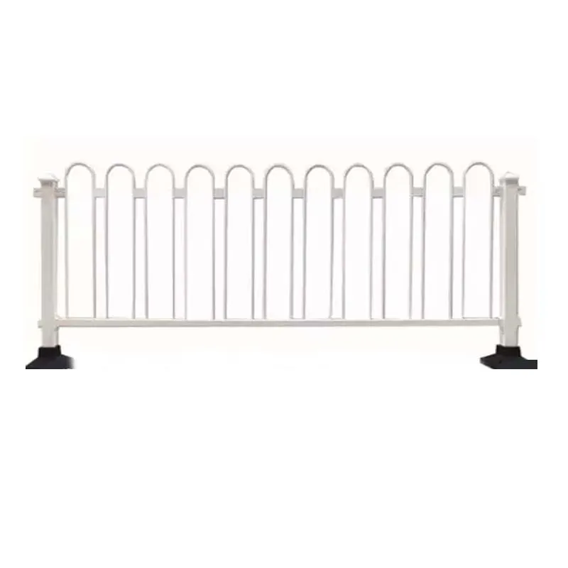 Highway Guardrail Metal Galvanized Rot Proof Road Separation Safety Barrier Pipe Handrails Bridge Railings Municipal Fence