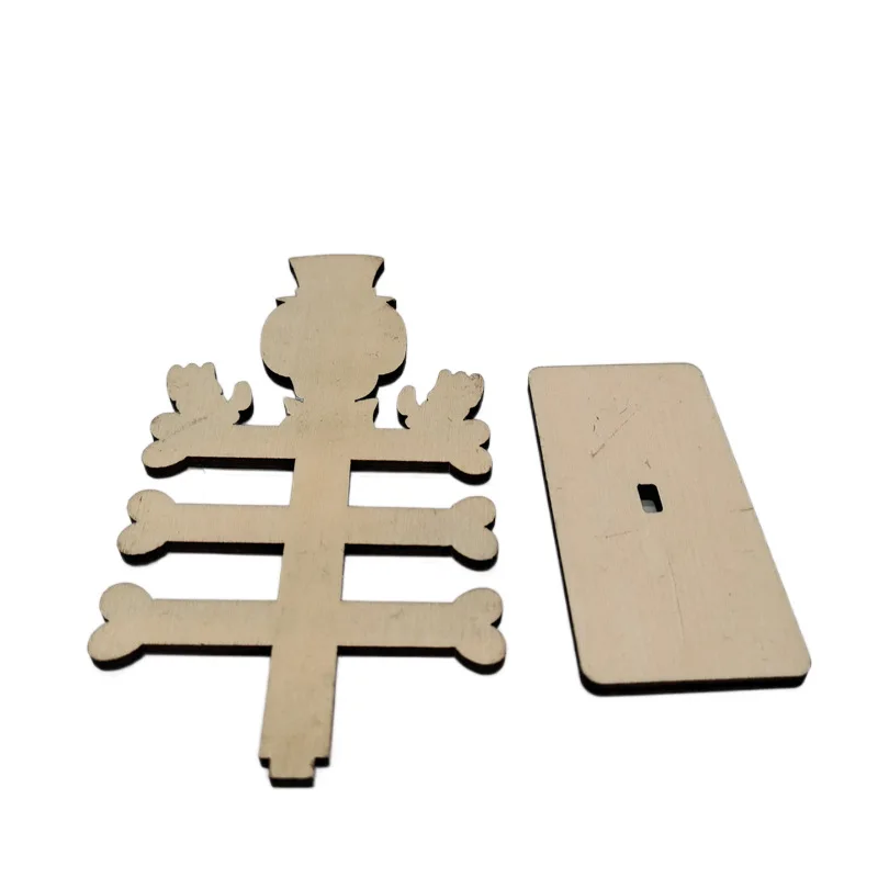 Wholesale Halloween wooden desktop Pumpkin Ghost black cat design Festival Party Home Livingroom Decoration for kids