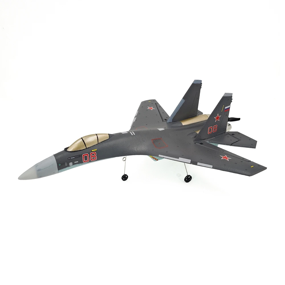 HOSHI Remote Control Airplane QF009 4CH SU-35 Fighter Fixed Wing Foam Aircraft Electric Model RC Glider Beginner Toys Gifts