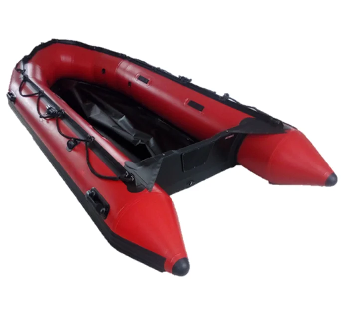 high quality inflatable motor boat floating boats for water sport games 1 person dinghy