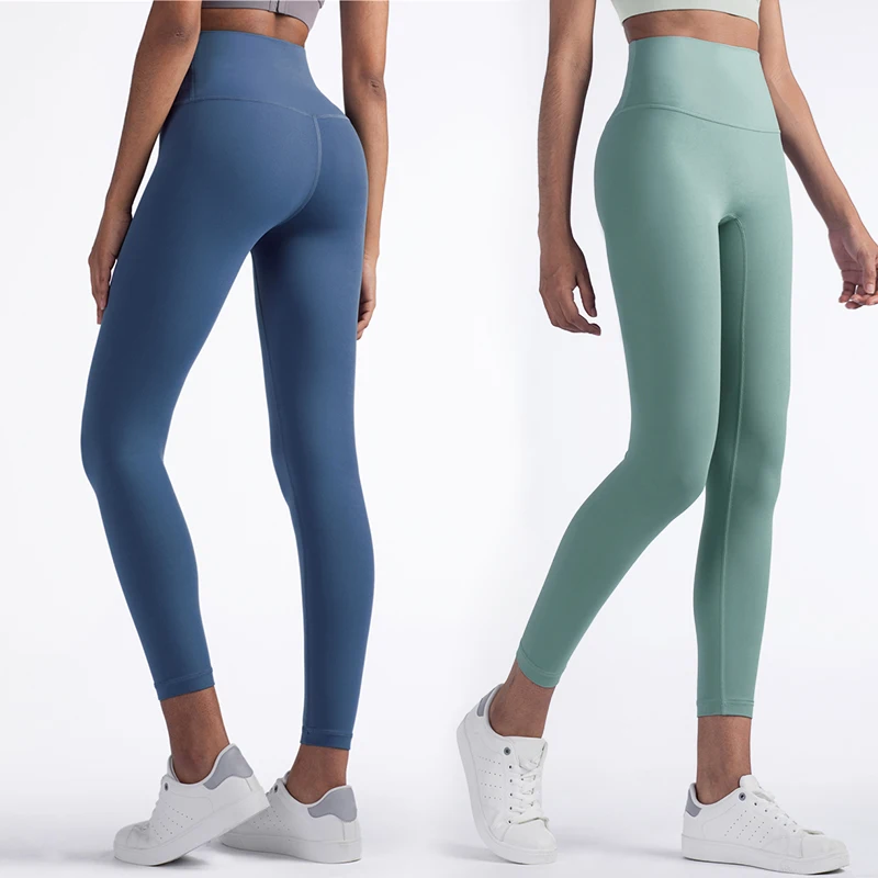 Lulu Leggings High Waist Tight Custom Leggings Seamless Pants For Women Gym Wear Women Sportswear Fitness Yoga Leggings