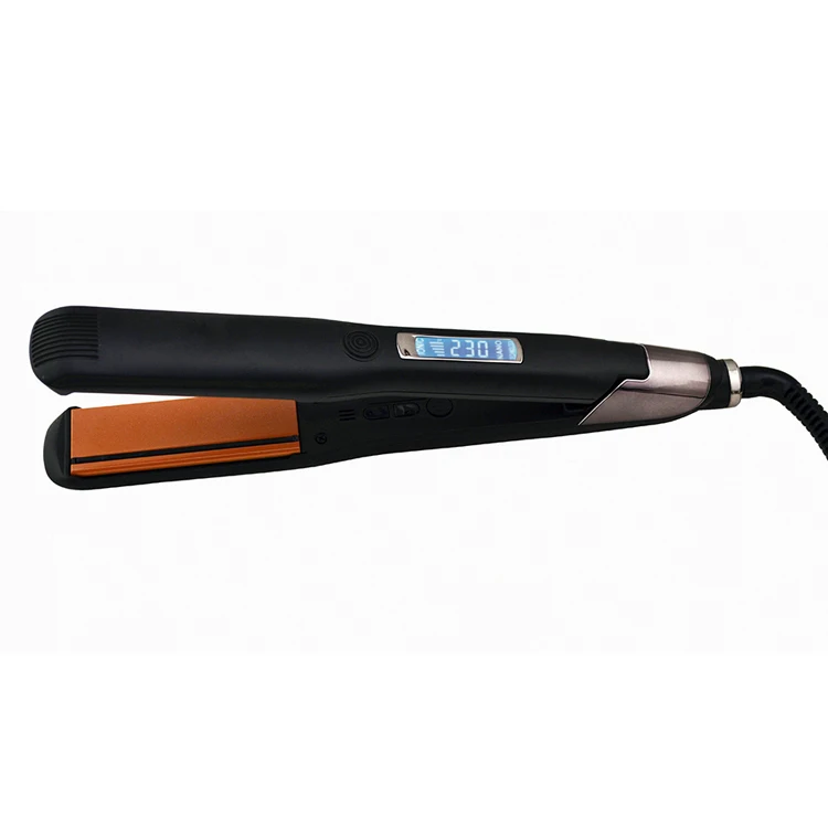 1.25 inch LCD digital display infrared hair straightener flat iron