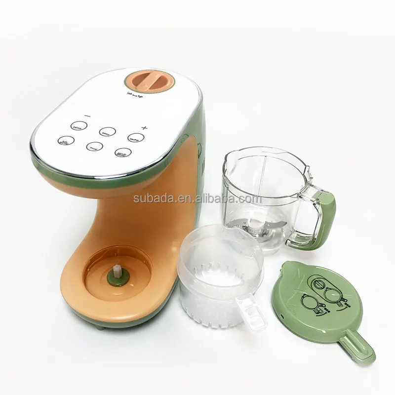 Baby Food Mixer Maker multifunctional Food Processors with touch screen Food Making Machine with Steam Cooker BPA Free Tritan
