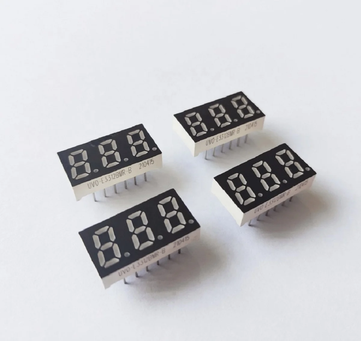 Factory custom 3 digit 7 segment display digital led counter 0.31 inch red number display