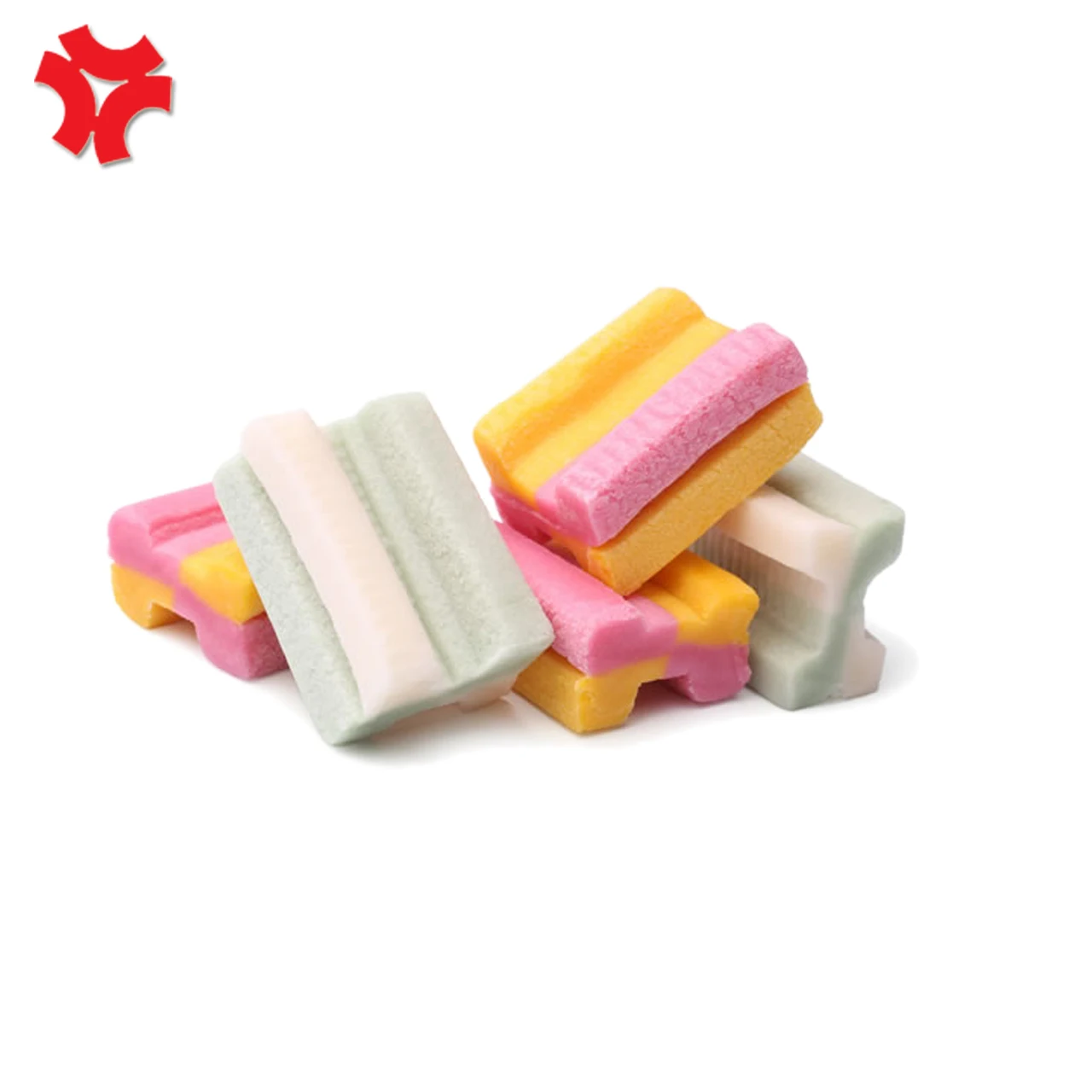 
Gum base for cut and wrap bubble gum 
