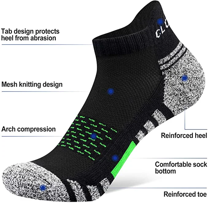 knit Yoga Pilates Non Slip Socks with Grips Indoor Barre Workout Hospital Socks