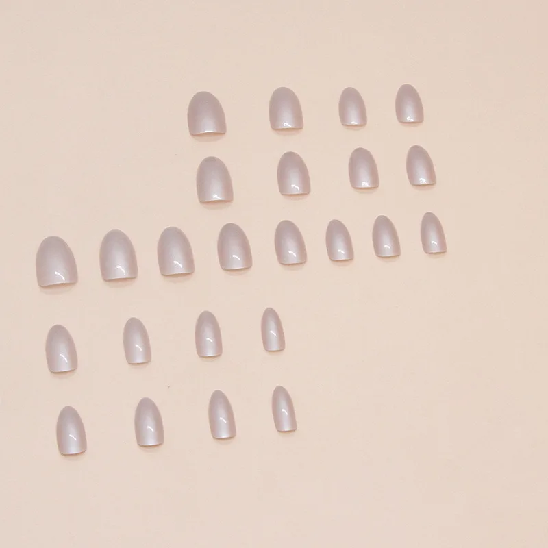 Wholesale Price Artificial Press on Nails Private Label False Nails Design Almond Round person nails
