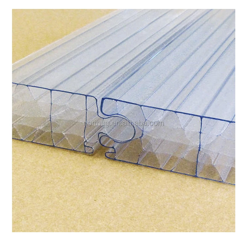 Прозрачный поликарбонатный лист для строительства стен, 30 мм, 40 мм, 50 мм, 19,685 дюйма