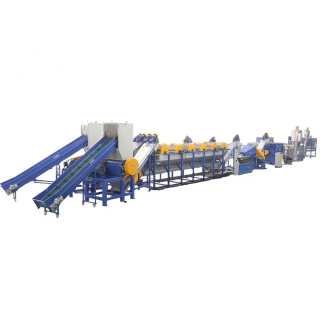 PP PE Bottle Washing Recycling Line for Sale Automatic Series Waste Plastic