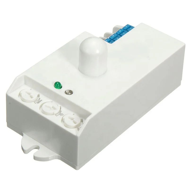 Microwave Radar Sensor Light Switch Body Motion DC12V-24V 5.8GHz With Shell