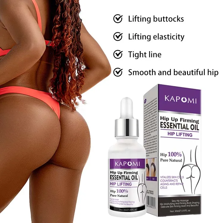 Hot selling natural essential oil butt enlargement anti cellulite hip up essential oil wholesale