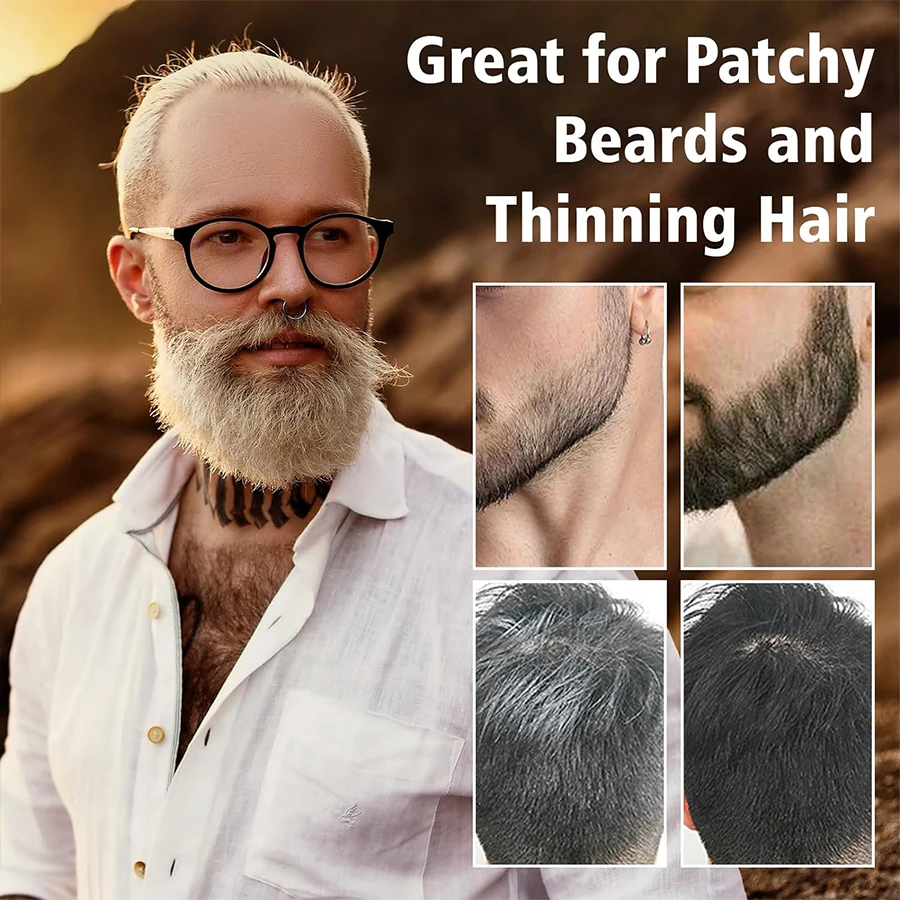 Customized Waterproof Hairline Shadow Powder Immediacy Fluffy Hair Building Fibers For Eyebrows Beard Line Hair Lose Concealer