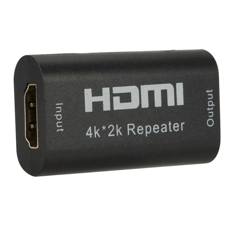 Xput 40 м 4K * 2K HDMI ретранслятор-удлинитель 4K x 2K HDMI усилитель сигнала усилитель ретранслятор разветвитель 4K черный