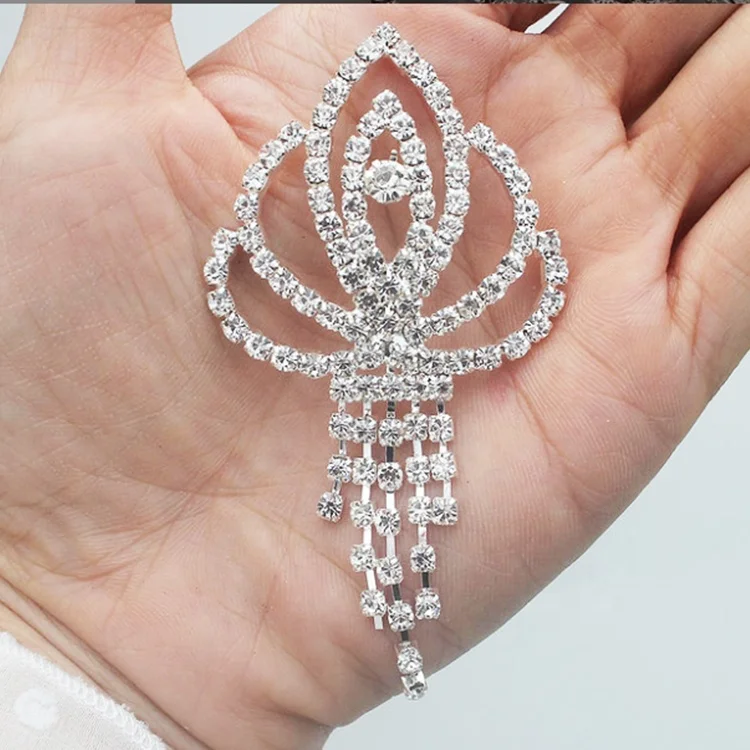 
Fashion Leading Belt Crystal Rhinestone Buckles for Wedding Invitations 