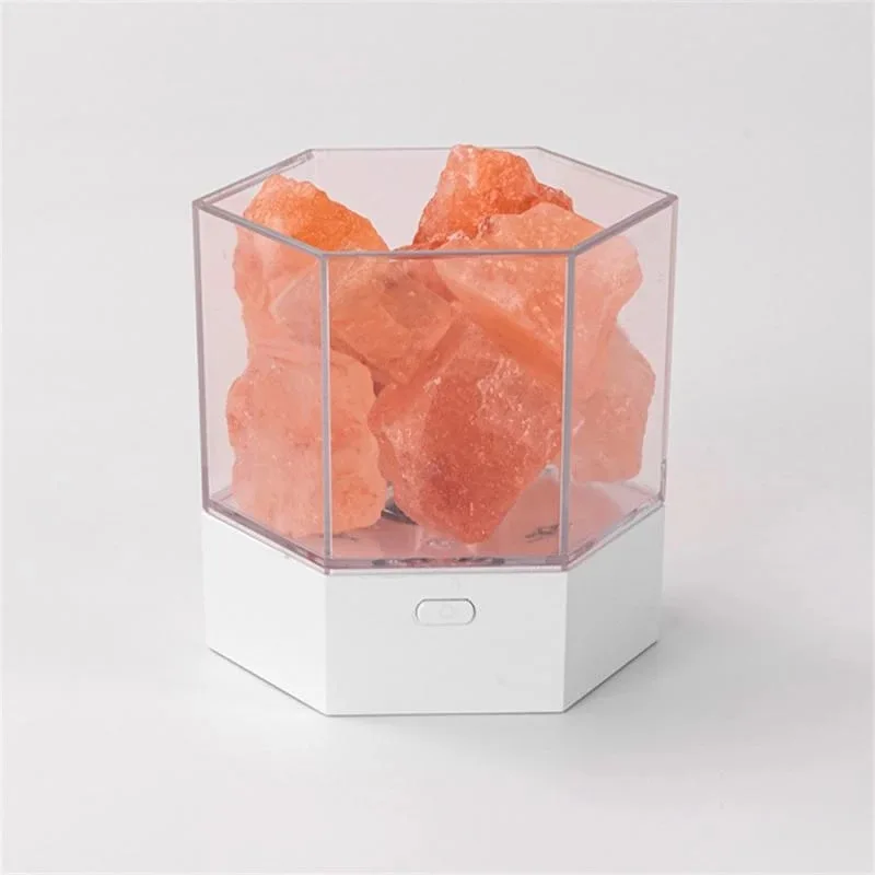 Wholesale Natural Himalayan Rock Dimming Heating Aromatherapy LED Himalayan Crystal Salt Stone Lamp