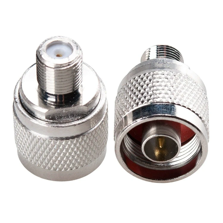 N-Type N Male Plug to F Female Jack RF Coaxial Adapter N Male Connector for GSM DCS 3G Repeater Booster Amplifier