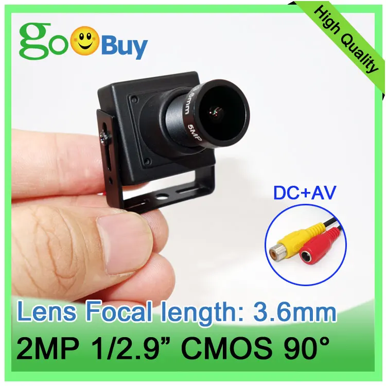 2MP mini camera EFL 3.6mm FOV 90 wide angle iguana hamster guinea pig pet snake keeping observation Miniature camera