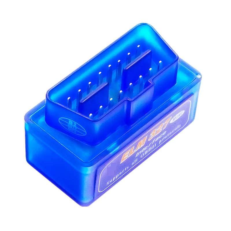 Мини ELM327 V2.1/V1.5 двухрежимный Bluetooth 5,1 OBD Автомобильный сканер автомобильный детектор неисправностей