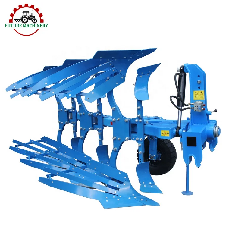 1LF-335 Hydraulic Reversible furrow plough share plow moldboard plough
