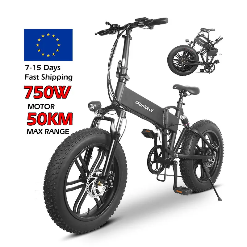 Mankeel MK011 Fat High Quality Inverter Rechargeable Ebike Electro Sport New Model UK Electric Bicycle