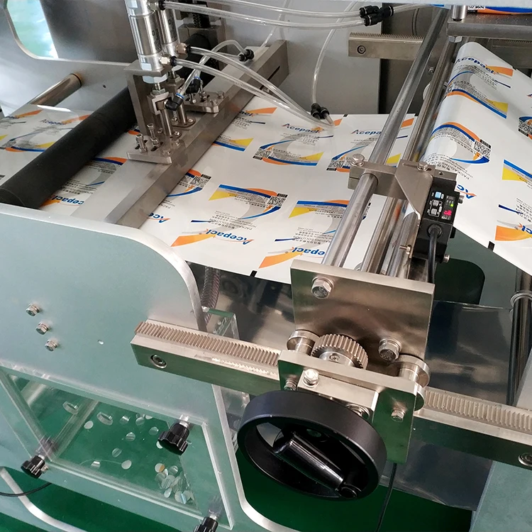 Acepack brand automatic bag filling machine for tomato paste