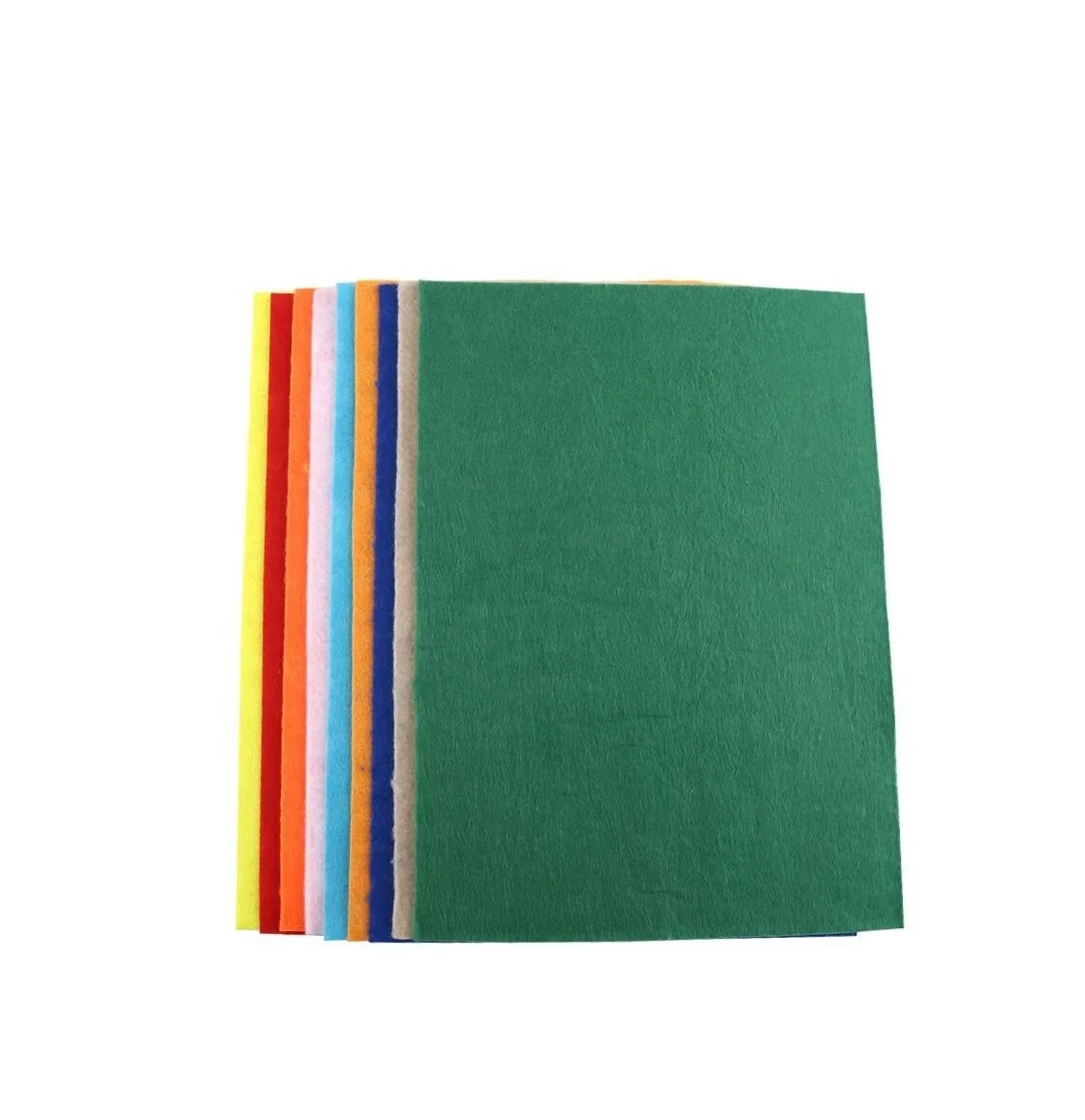 High Quality Wholesale Needle Punch 100% Non Woven Colorful Polyester Fabric Felt with 3mm Thickness for Sale