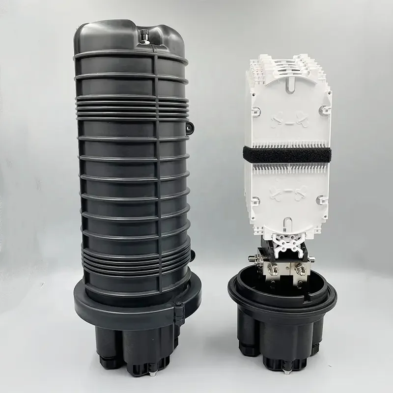 FTTH 12 24 48 96 144 288 cores Junction Box Dome Fiber Optic Joint Closure Dome Splice Closure