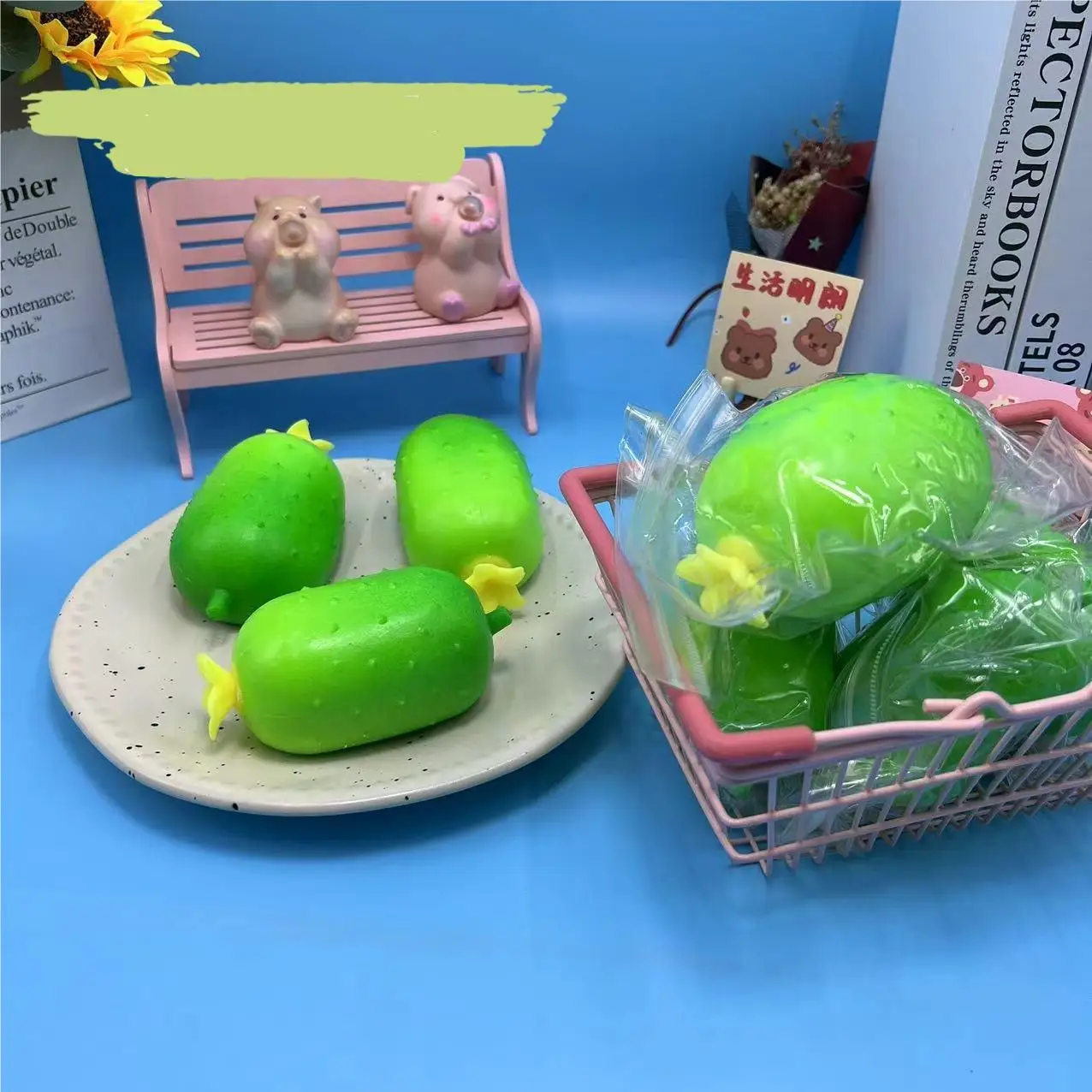 Игрушка-щипка для овощей