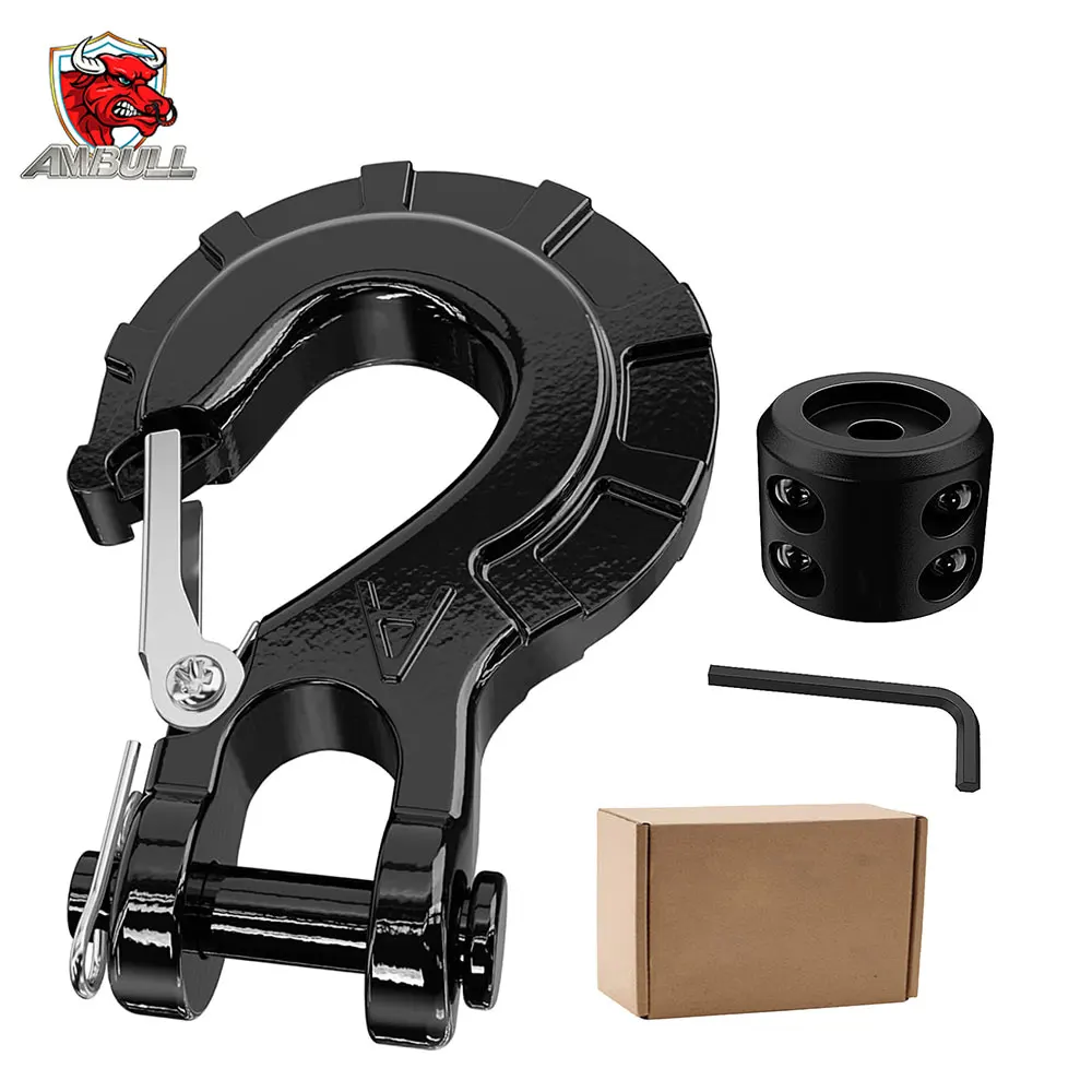 Hot Sale Ce 4x4 Accessories Off Road Car Trailer G70 40cr Towing Hook Tow Hook Winch Cable Hook Stopper For Car