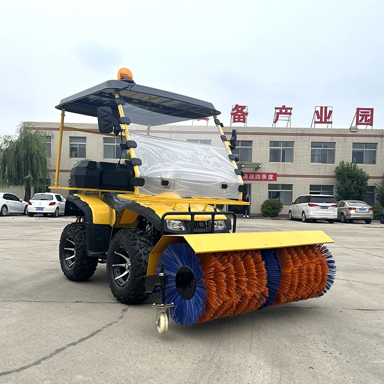 Снегоуборочная машина с водительской кабиной наружное ветровое стекло высокоэффективный снегоочиститель