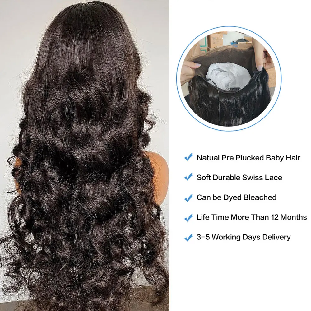 Парик 13x4Body Wave на сетке спереди Hd прозрачные полностью передние парики из человеческих волос бразильские для черных женщин 13x6 парик