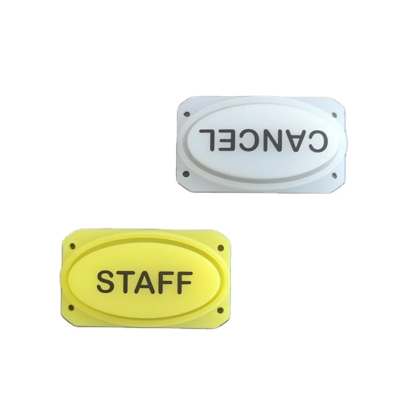 OEM Custom Silicone Rubber Keyboard Push Buttons Electronic Keypad High Quality Plastic Silicone Conductive Rubber
