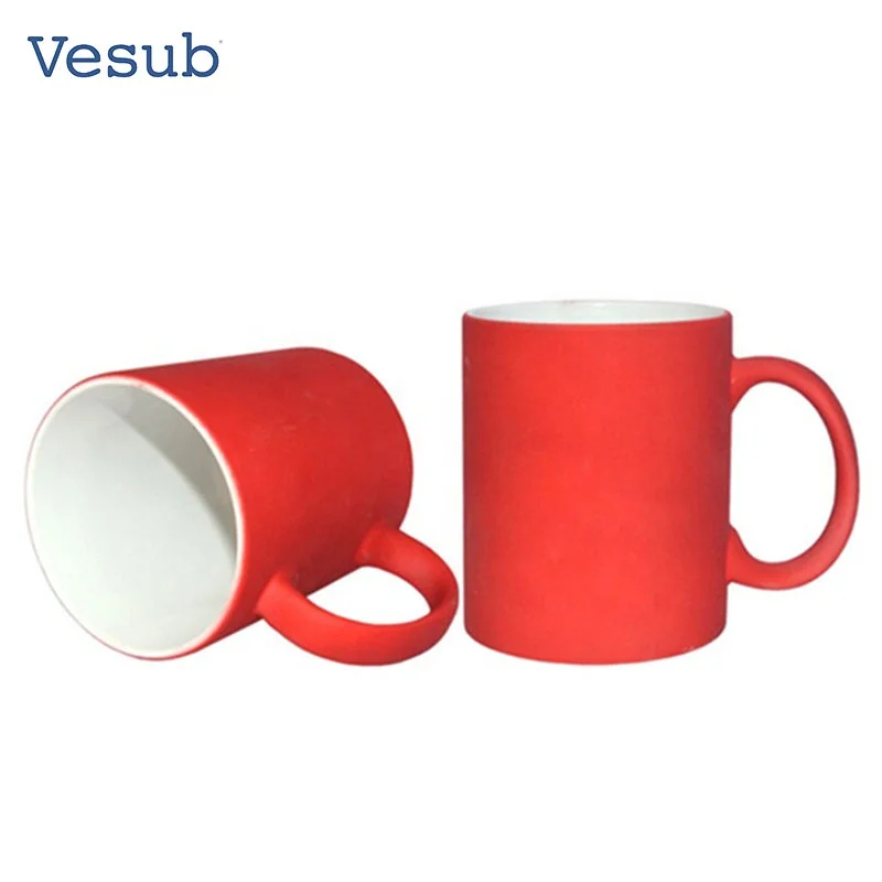 Factory Customized Novelty Creative Products Wholesale Promotional 11oz Color Changing Mug for Sublimation